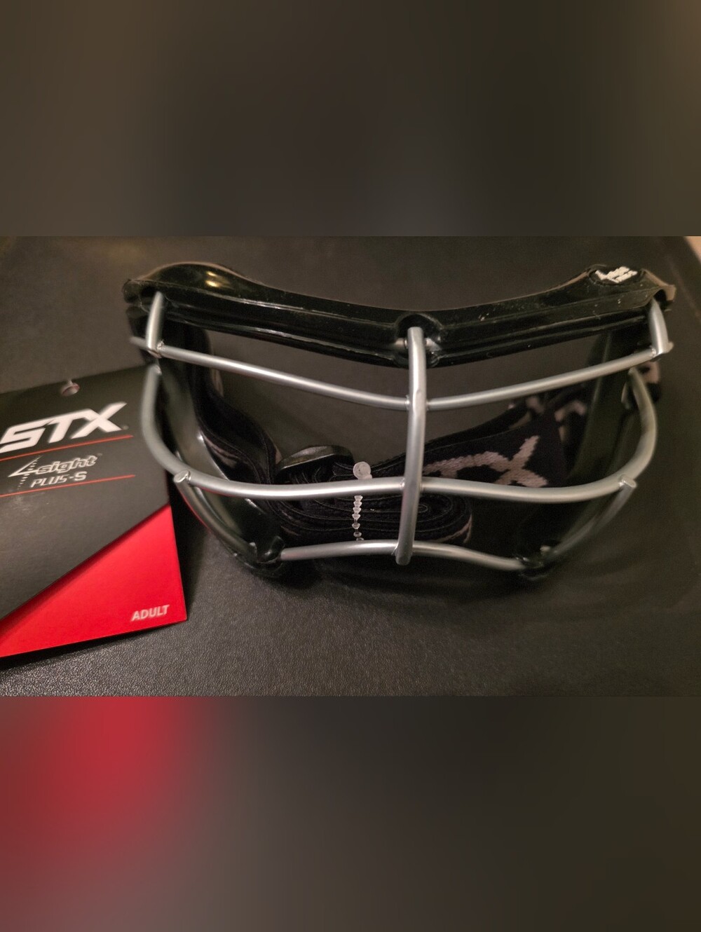 STX Women's Lacrosse Goggles Black and Silver Brand New With Tag
